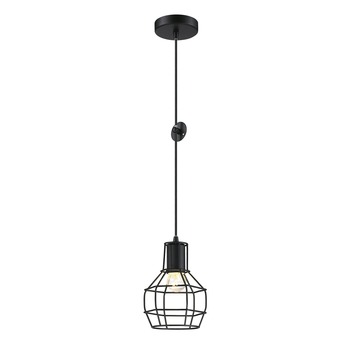 GAMMA hanglamp Miran zwart Ø14.5 cm