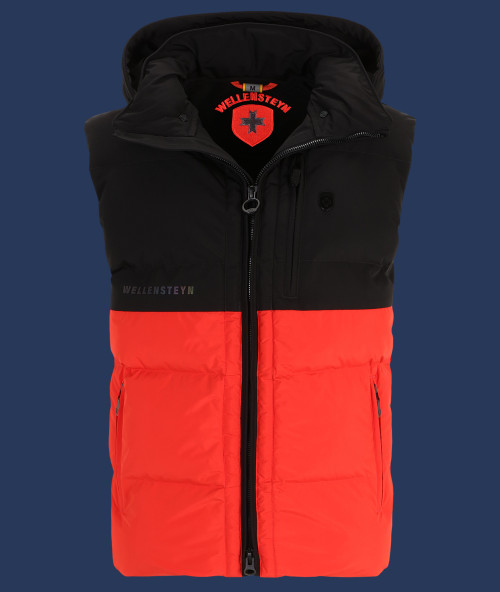 Royal Flash Vest Men SiShiBoBiTec, Firered/Black
