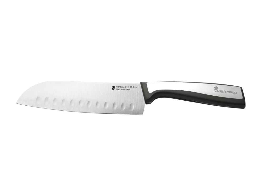 Couteau Santoku SHARP 17,5cm en acier inoxydable MasterPRO