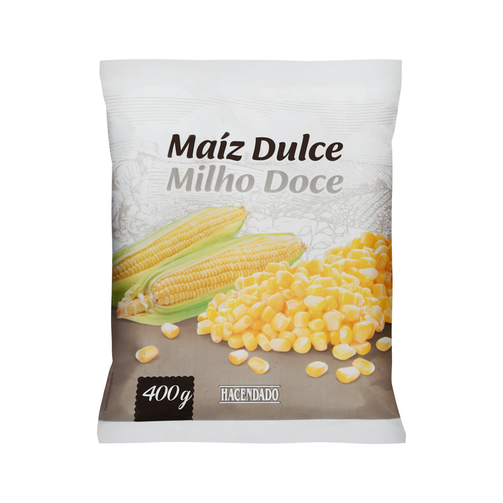 Maïs sucré surgelé Hacendado