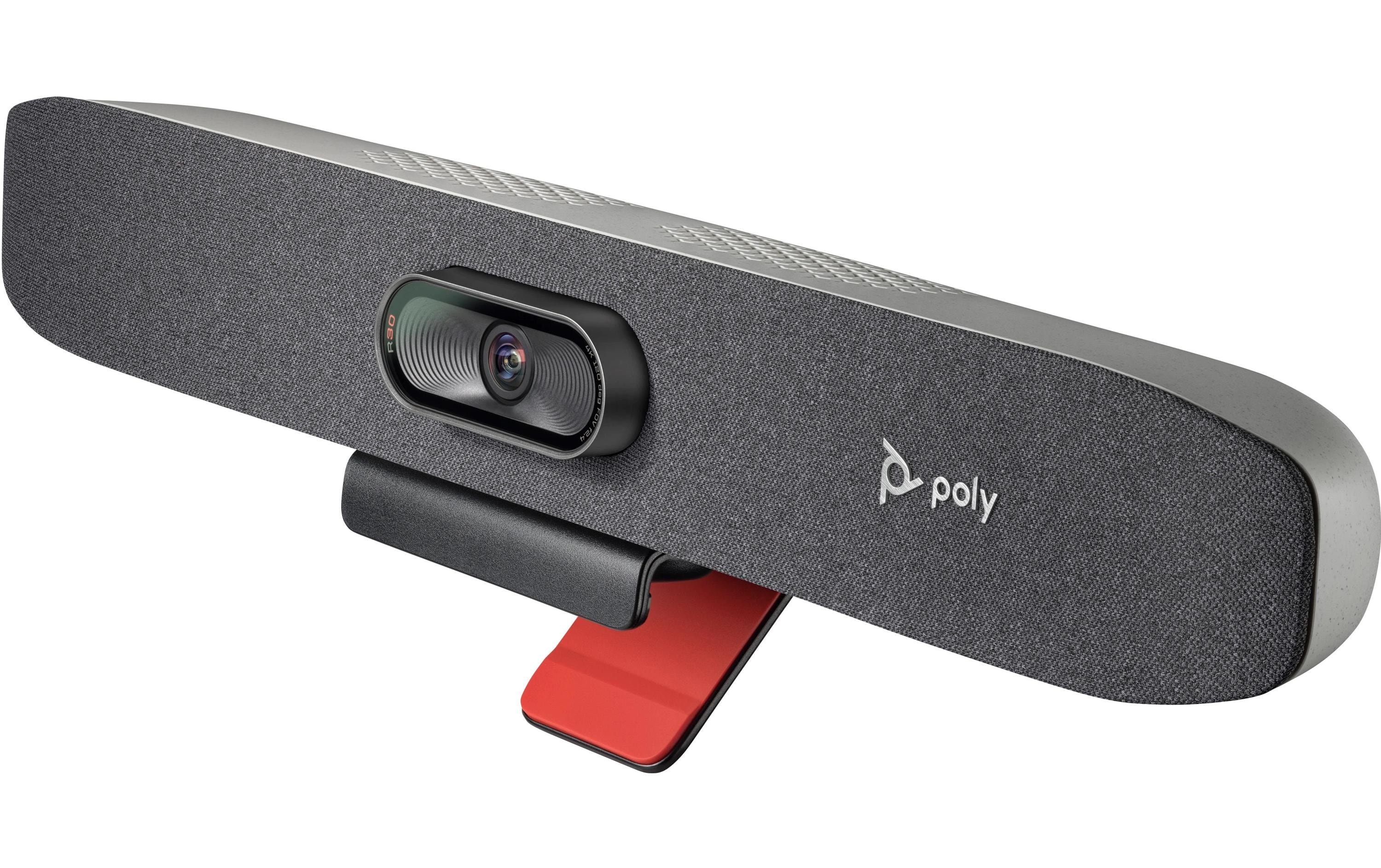 Poly Studio R30 USB Video Collaboration Bar 4K/UHD<br>USB-Video-Bar für kleine Konferenzräume