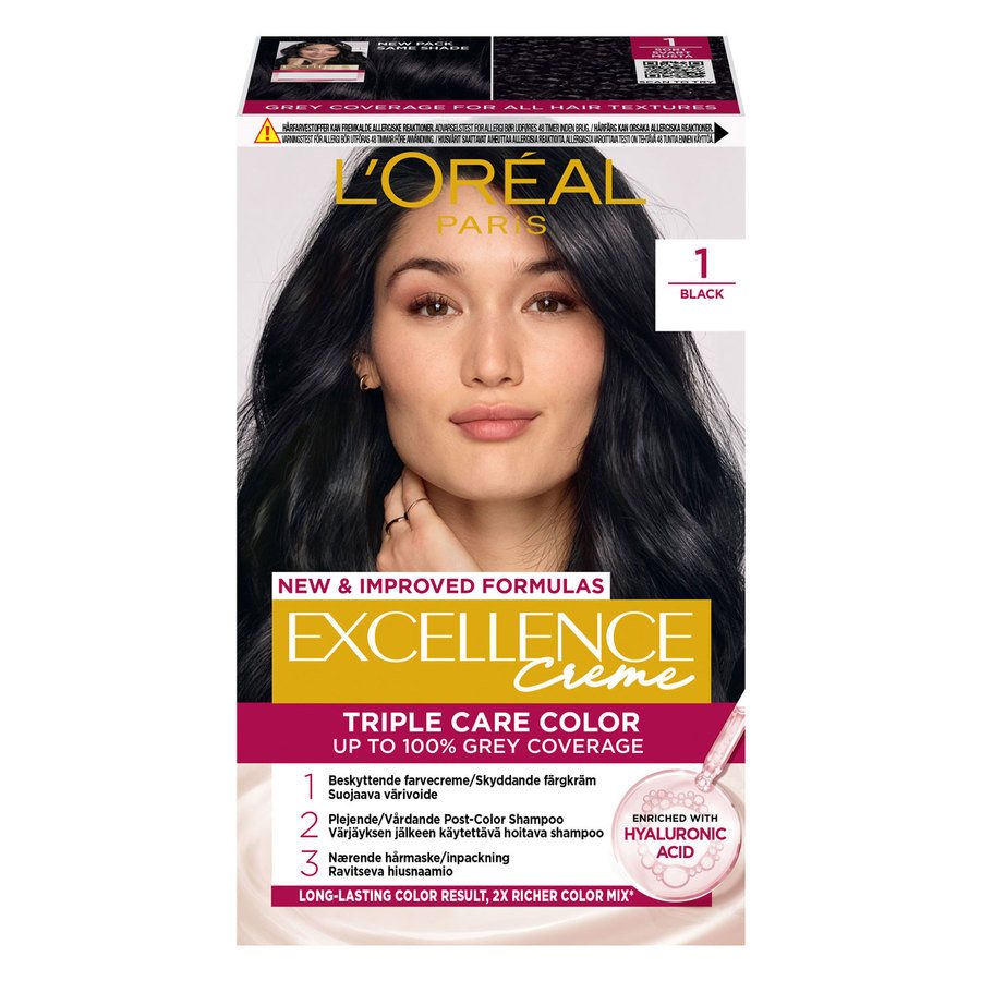 L'Oréal Paris Excellence Creme 1 Black