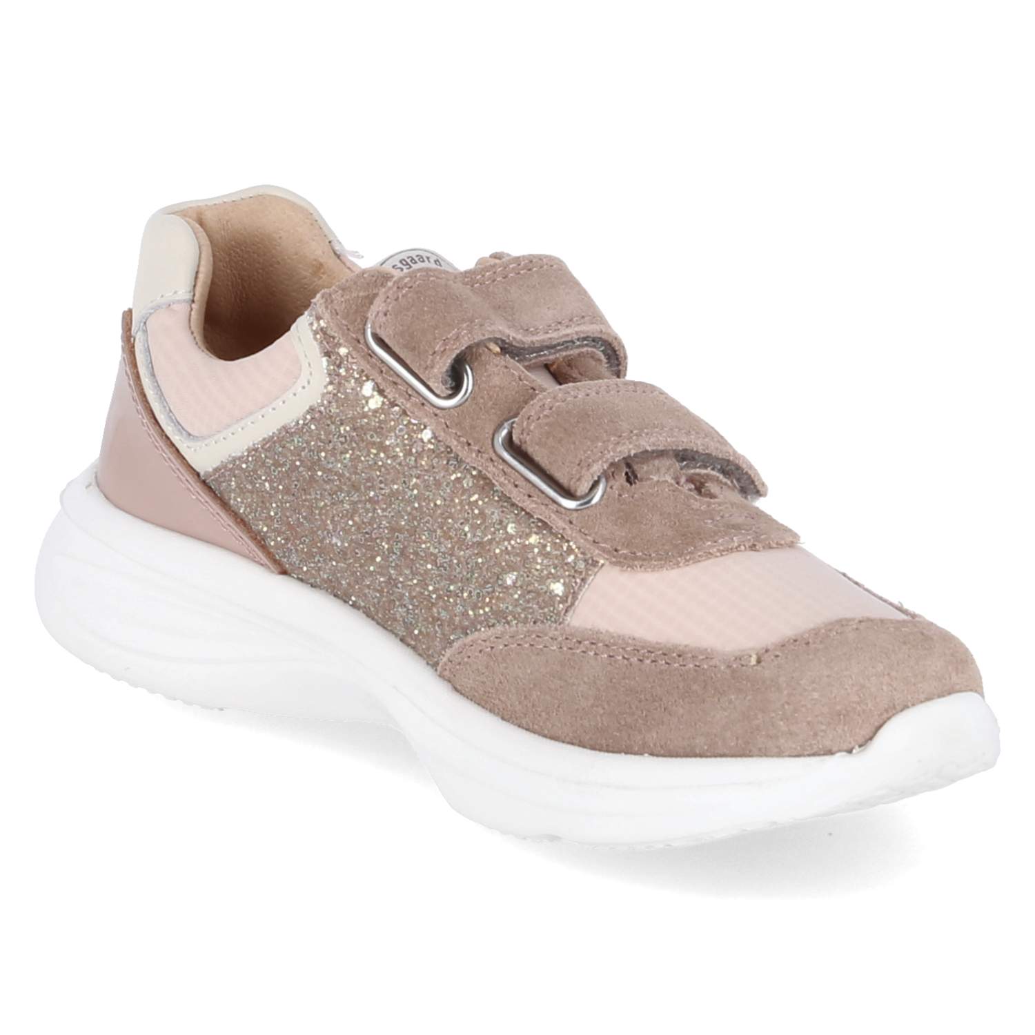 bisgaard Low Sneaker YUKI GLITTER - taupe glitter