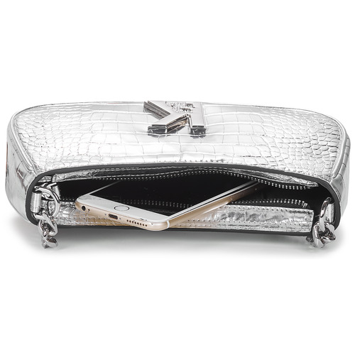 Karl Lagerfeld - K/KAMEO SHOULDERBAG CROC Plata