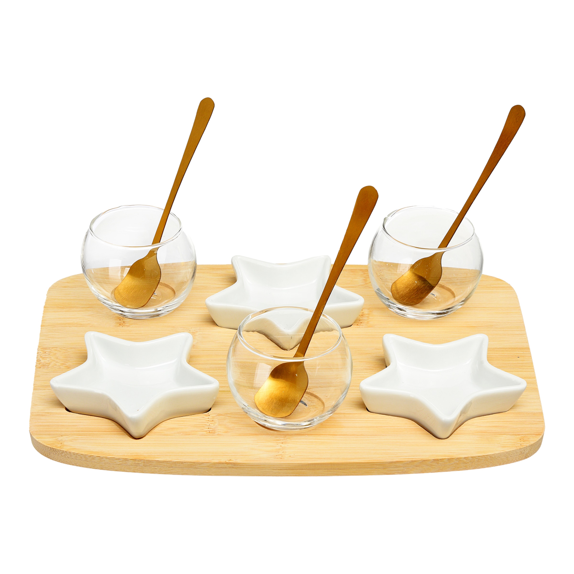klar, L 28,5 x B 21,5 x H 8 cm, 10-teilig