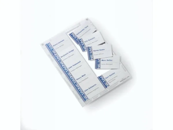 Durable BADGEMAKER® indstik til navneskilte 54x90 mm - (20 ark x 10 stk.)