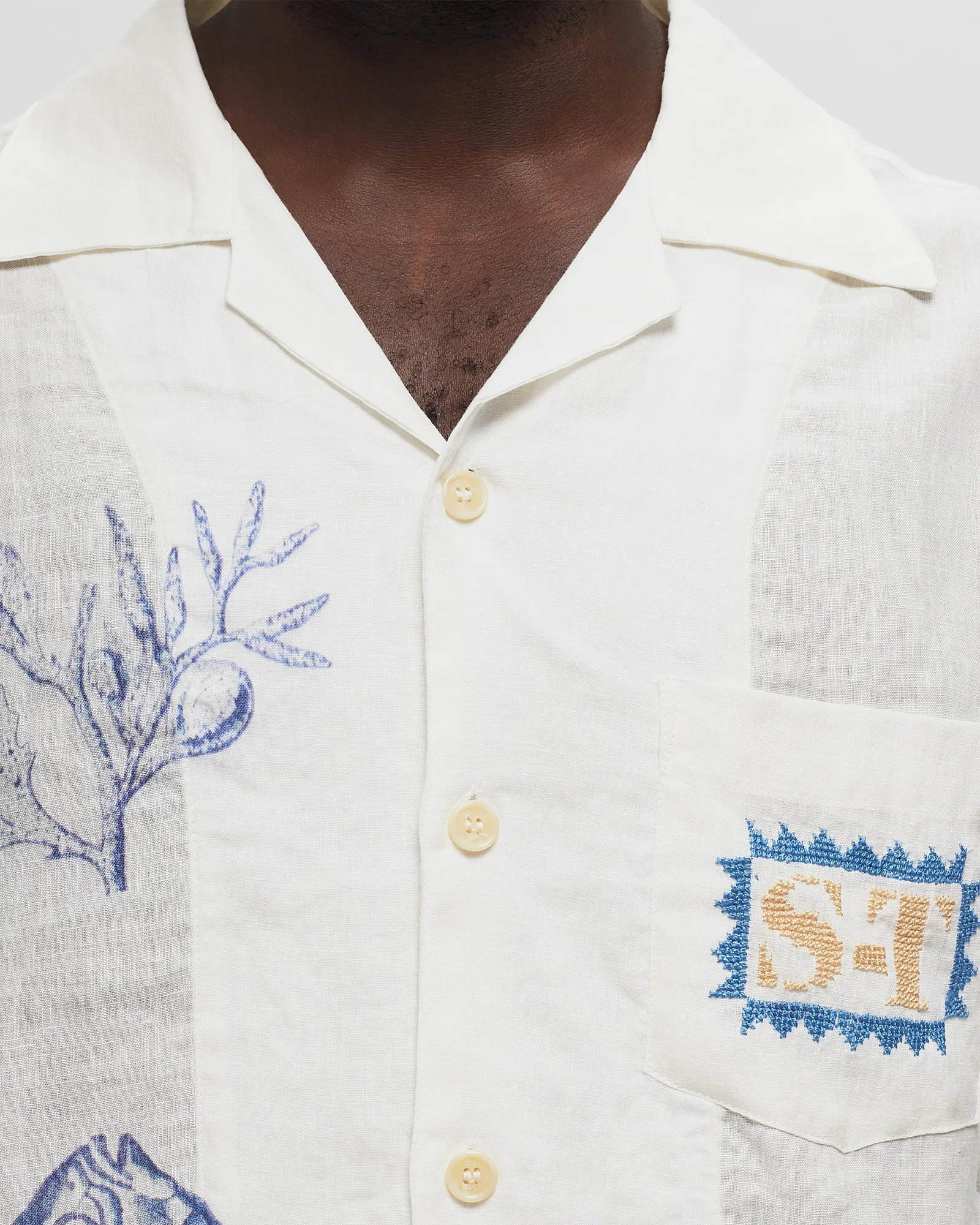 ADISH Adish by Small Talk Button-Down Short Sleeve Shirt
