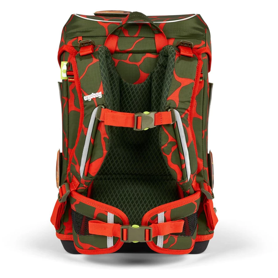 Ergobag Cubo light Lumi - Schulranzen Set 6tlg. Modell 2024 FeuerspeiBär
