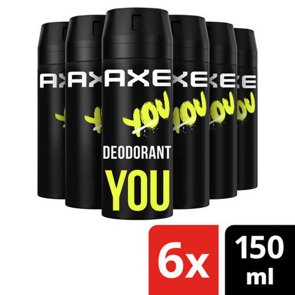 You deodorant bodyspray - 6 x 150 ml