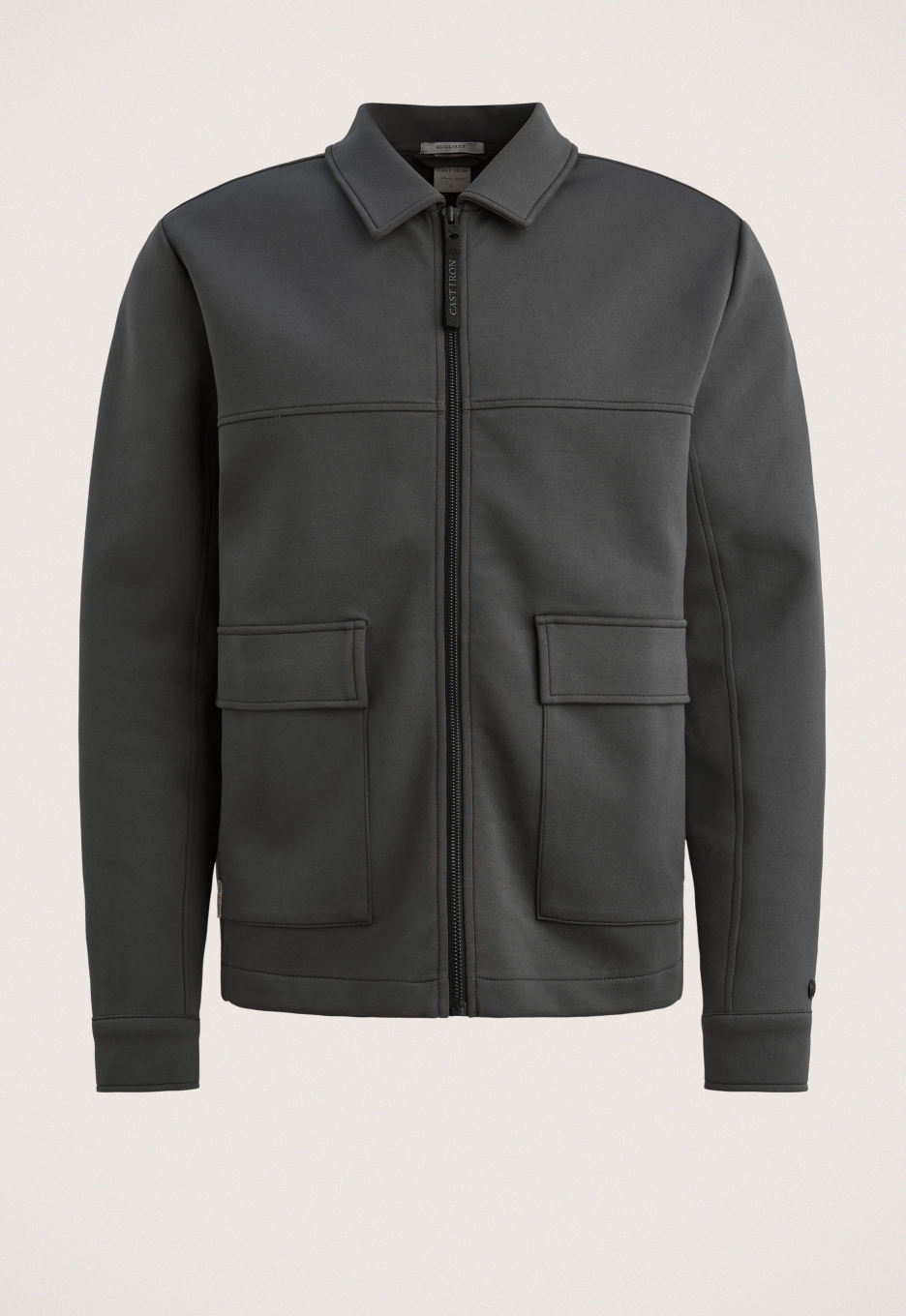Cast Iron Interlock Zip Jacket