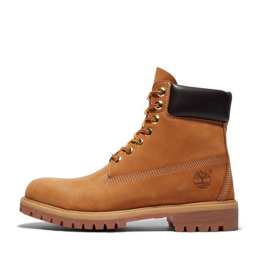 Timberland 6 Inch Premium Støvler, Wheat Nubuck, 40