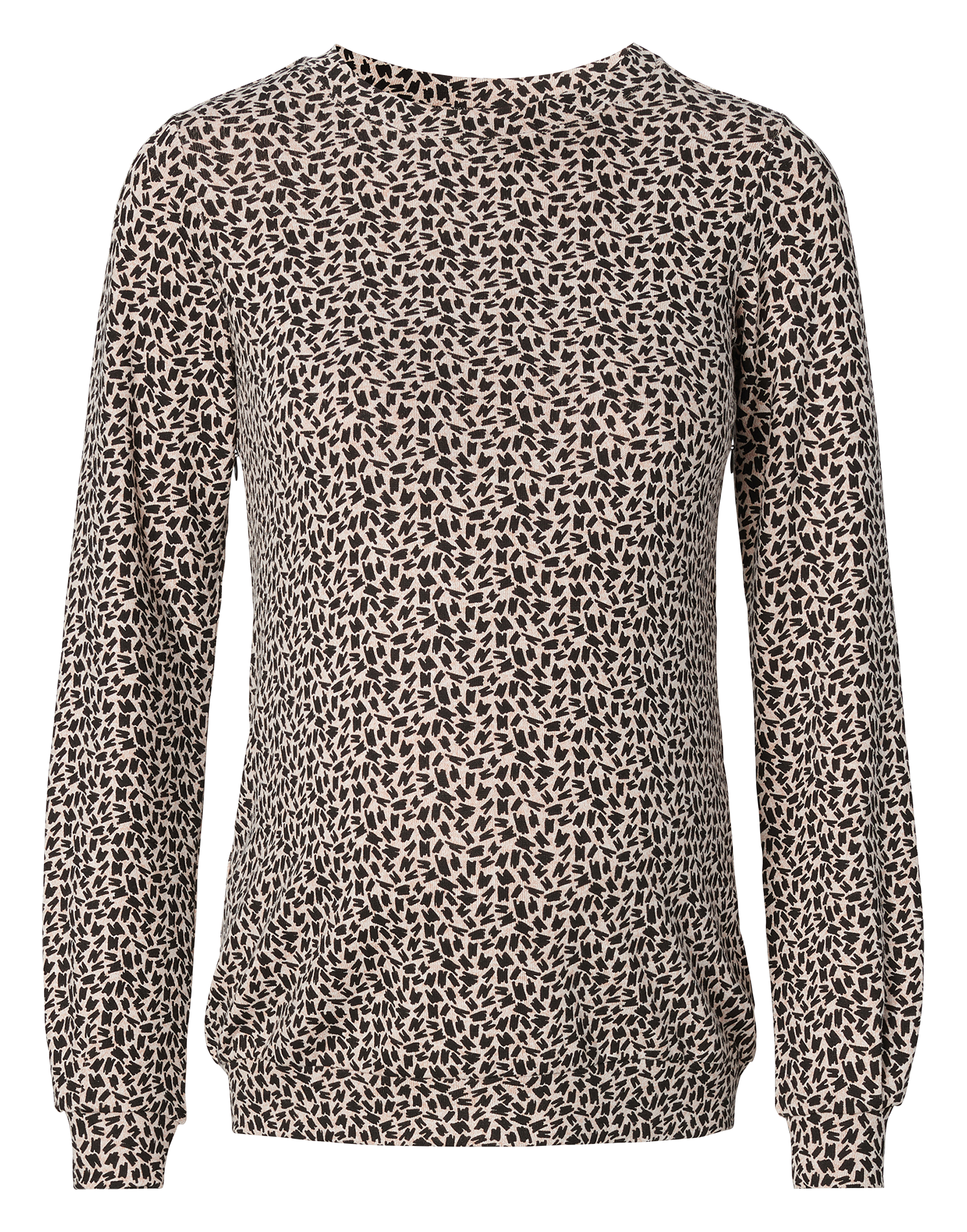 ROSLYN - Top de grossesse à manches longues | Beige