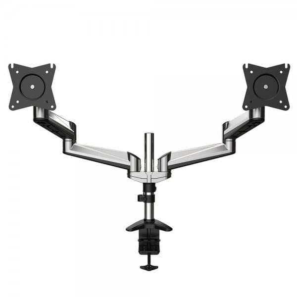 desire2 Monitor Arm Duo Aluminium