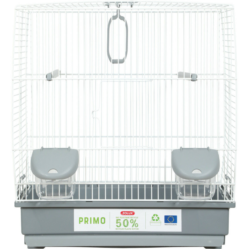 Cage carla 40, grise, 40 x 31x 44 cm, pour oiseaux