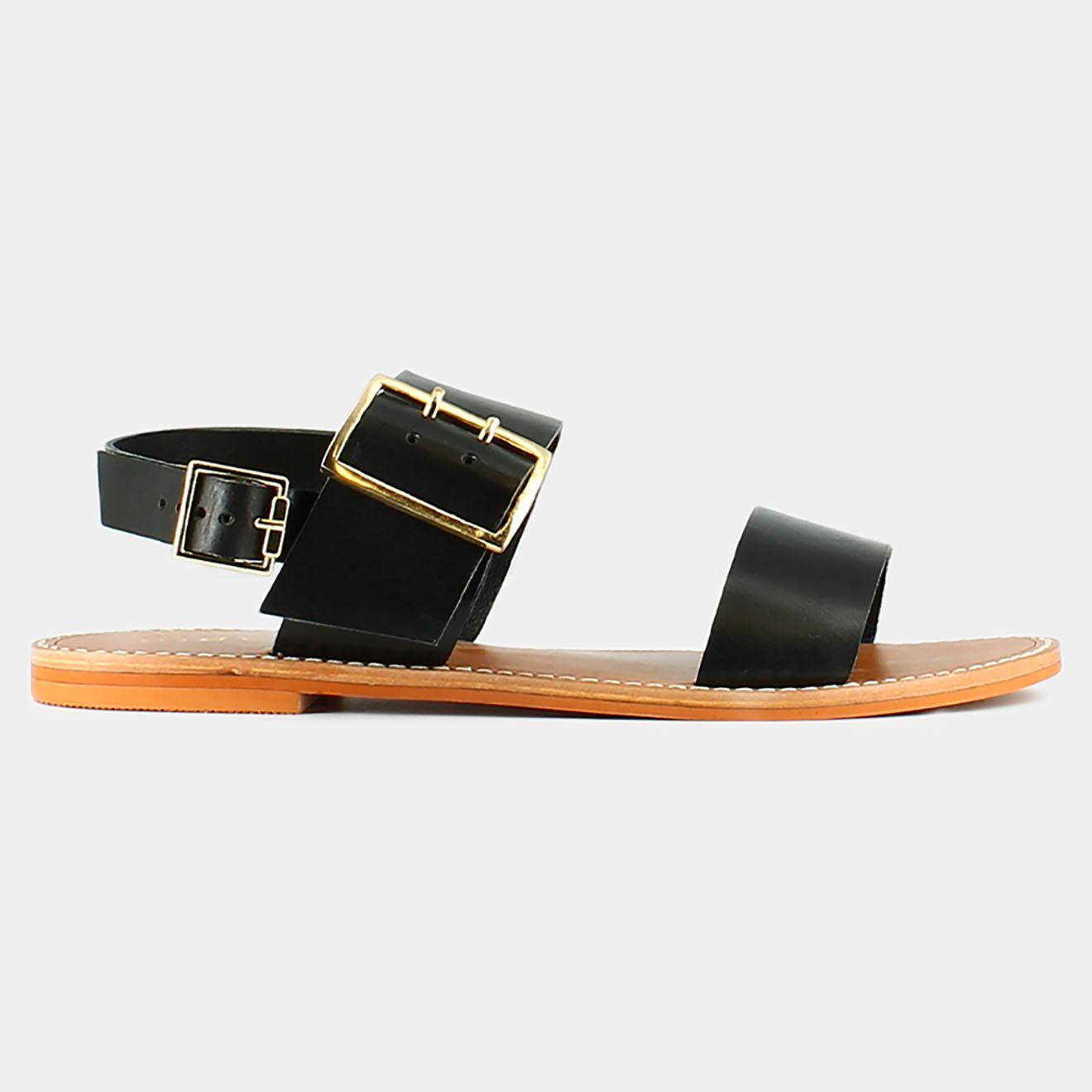 Jonak Sandales en Cuir Wendel noires