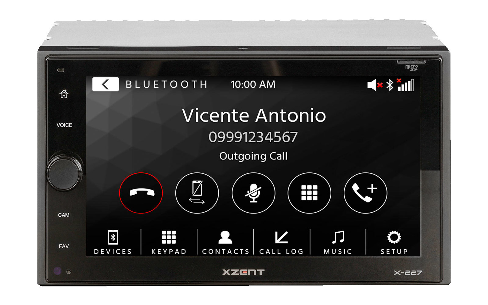 Xzent X-227 DAB+ Infotainmentsystem inkl. Apple CarPlay
