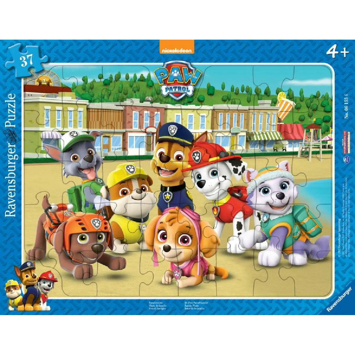 Ravensburger Puzzle Cadre 30-48 pièces - Pat'Patrouille