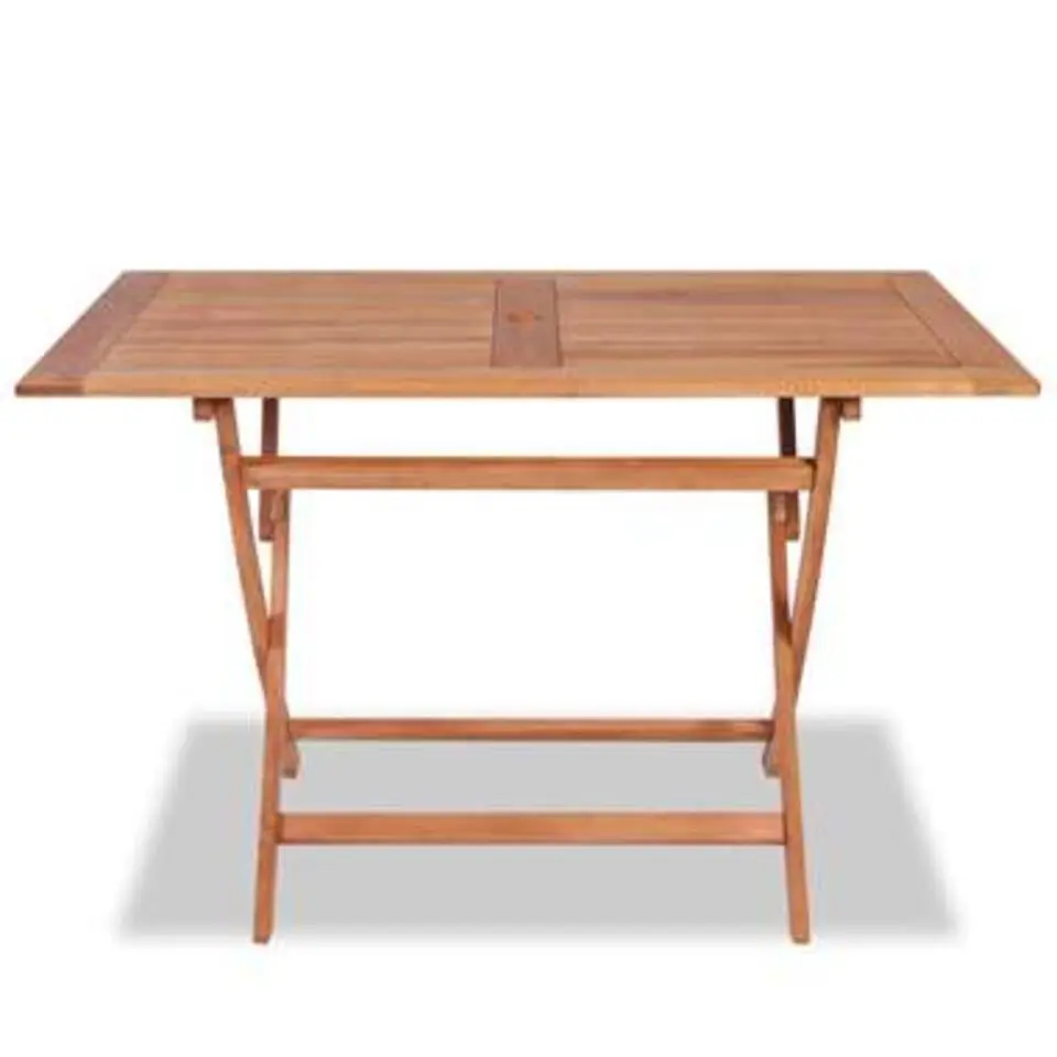 vidaXL - Eettafel - Bruin - Hout
