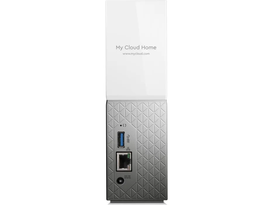 WD My Cloud Home WDBVXC0040HWT - Personlig cloud-opbevaringsenhed - 4 TB - HDD 4 TB x 1 - RAM 1 GB - Gigabit Ethernet