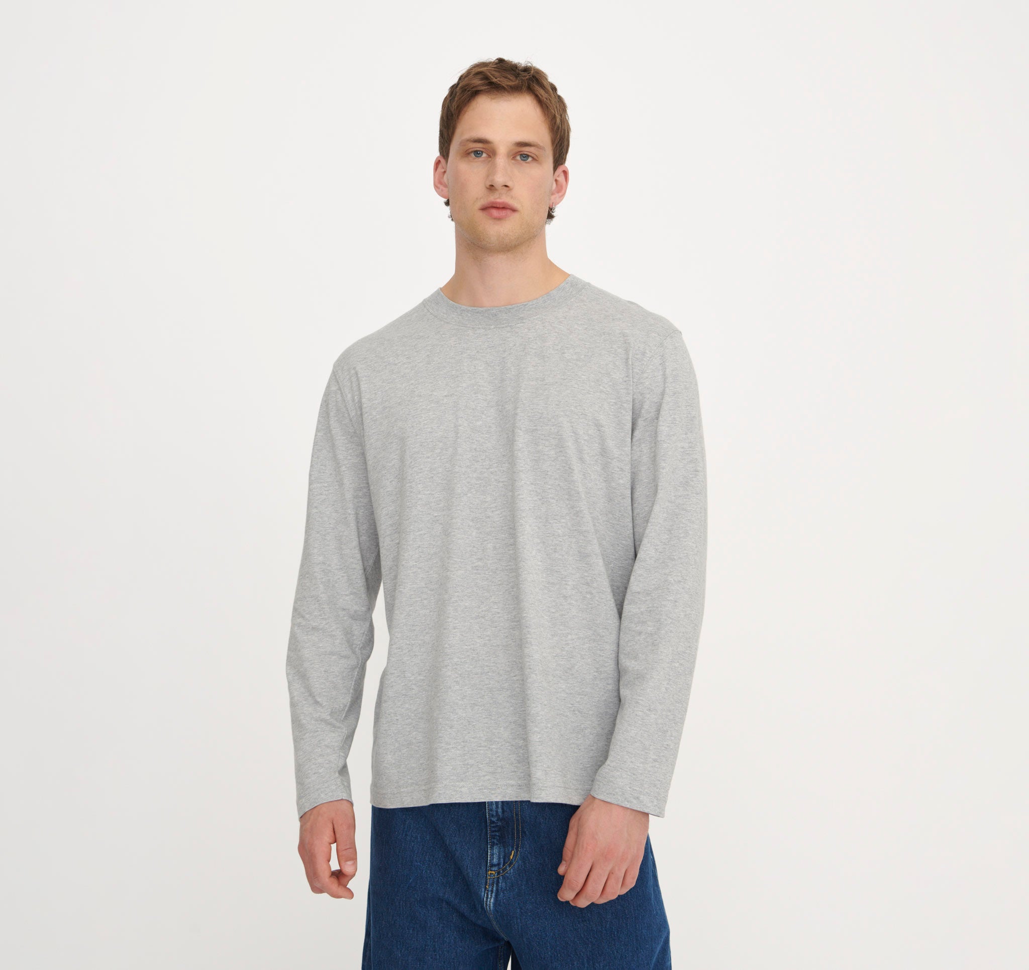 ORGANIC COTTON<br>True Boxy Fit Long Sleeve Tee