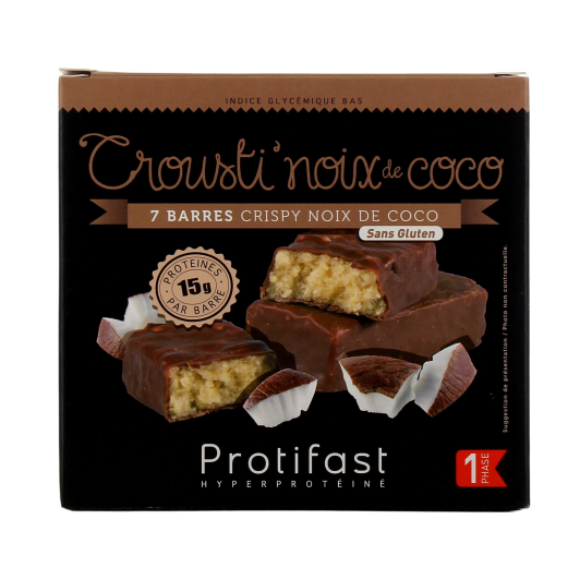 Protifast Hyperprotéiné Barre Crousti