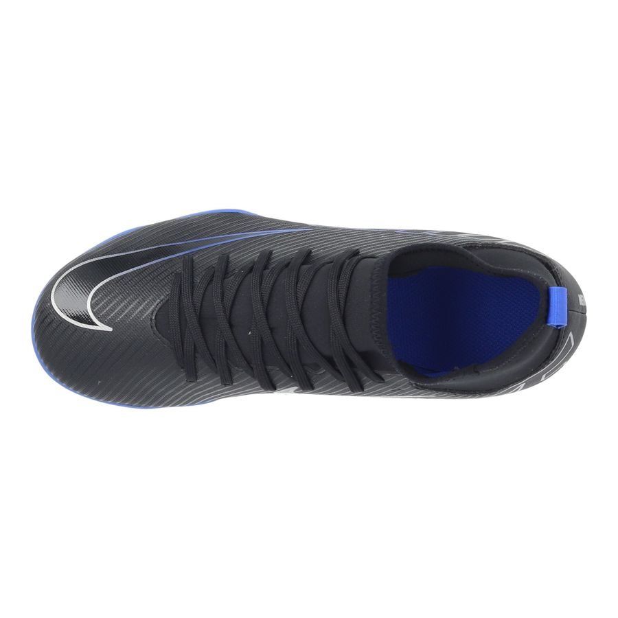 Nike Mercurial Superfly 9 Club MG Shadow - Noir/Chrome/Bleu Enfant
