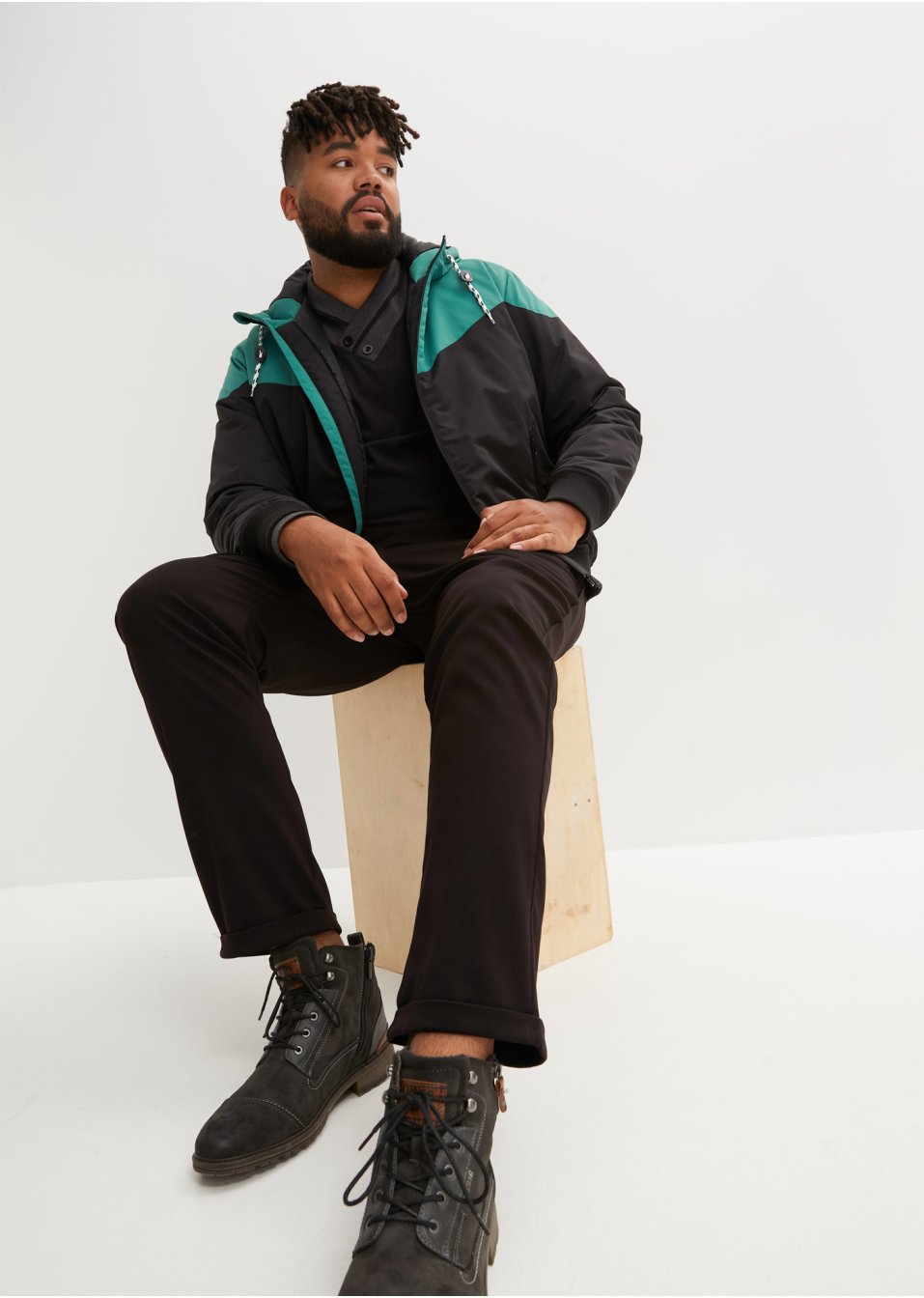 Veste hiver à capuche