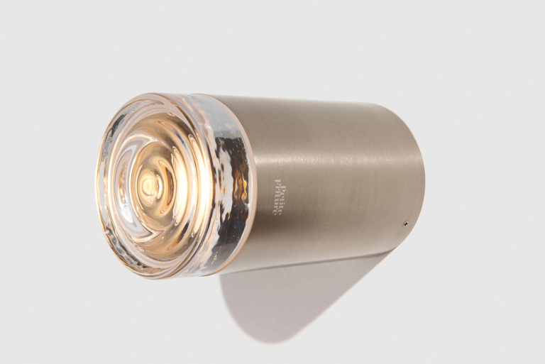 Petite Friture Pyl wand/plafondlamp small Steel