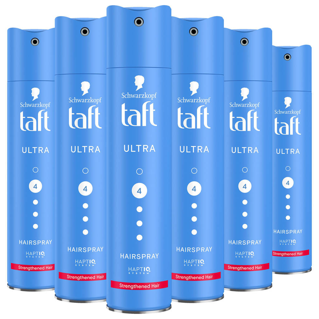 tevredenUltra Strong haarspray - voordeelverpakking - 6 x 250 ml