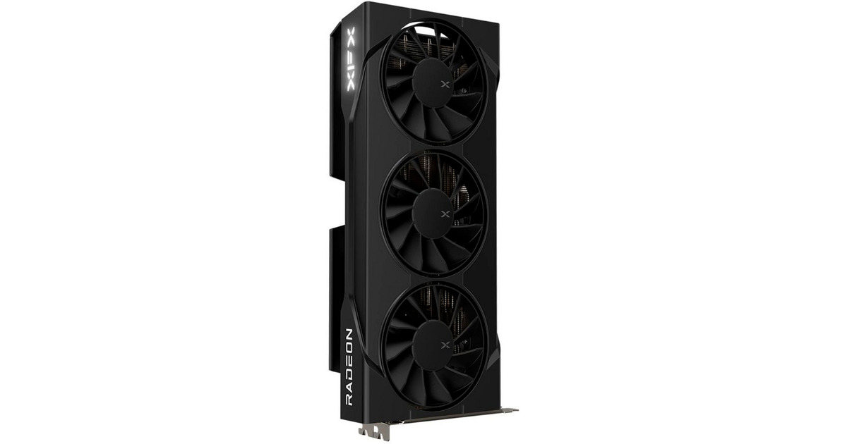 XFXRadeon RX 9060 XT Swift OC Triple Fan grafische kaart  (Zwart, RDNA4, GDDR6, 2x DisplayPort, 1x HDMI 2.1)