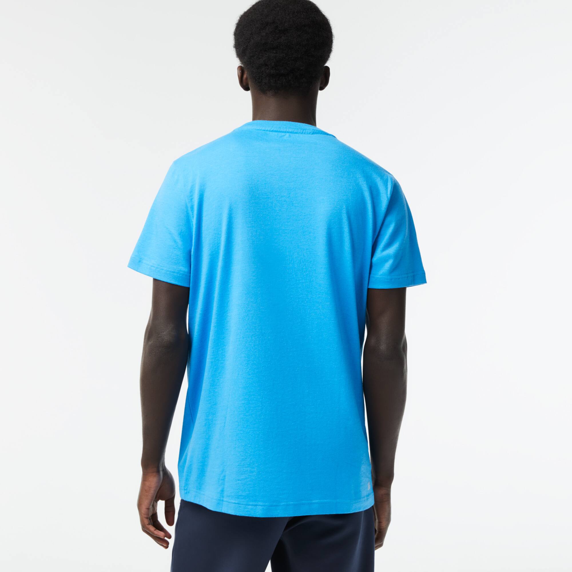 Herren LACOSTE SPORT T-Shirt aus Bio-Baumwolle T-Shirts - Blau - Lacoste - Herren