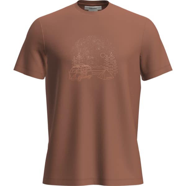 T-shirt randonnée ICEBREAKER M MERINO 150 TECH LITE III SS TEE DUSTY CLAY