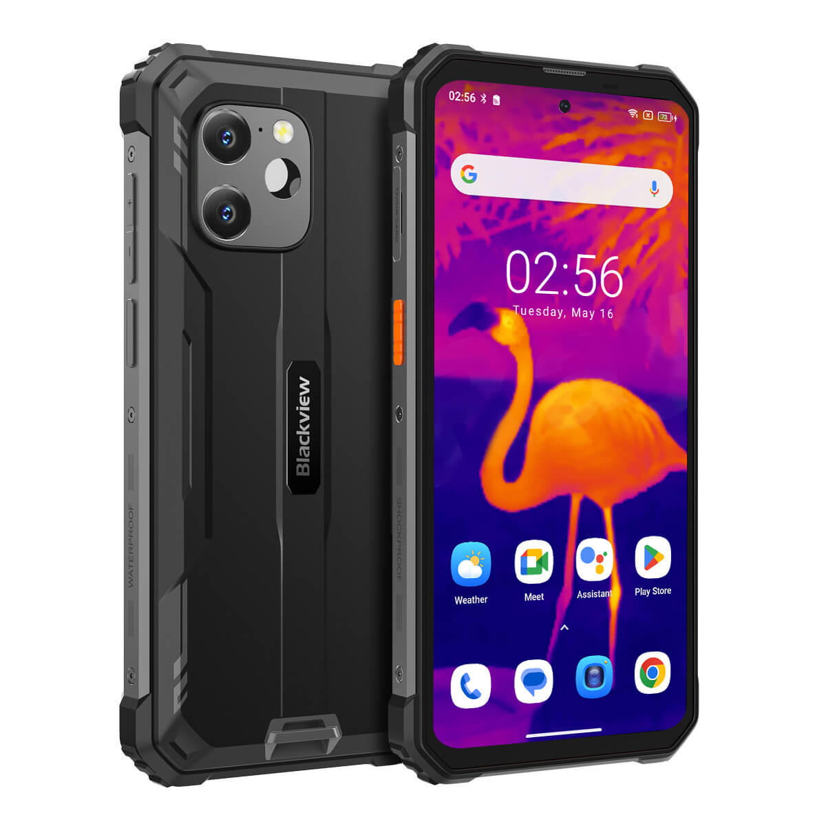 Blackview BV8900 Black Rugged Octa Core Smartphone, Outdoorhandy mit 8 GB RAM und 256 GB Speicher