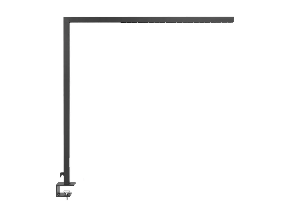 Lampe de bureau LED à pince OCTANT Avec détecteur de mouvement Métal Noir