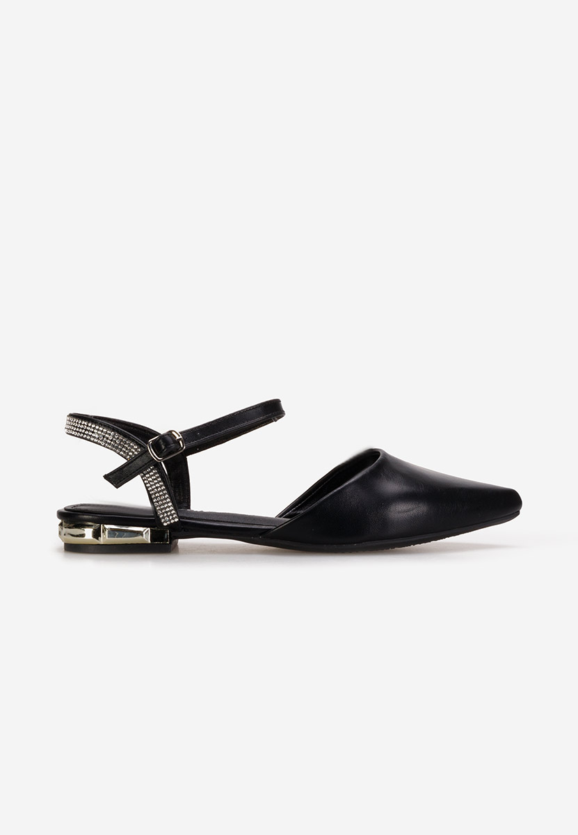 Ballerines à bout pointu noirs Lovisa