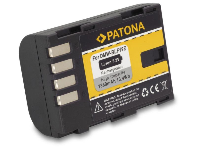 Patona Digitalkamera-Akku BLF19E Ersatzakku für Panasonic DMW-BLF19E