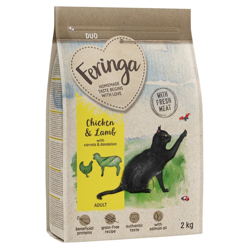 Feringa Adult Duo poulet, agneau pour chat