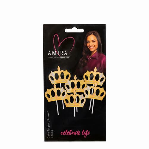 Decocino by Amira Cake Topper Krone