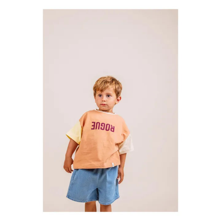 Bonnie & The Gang T-shirt Elliot Coton Bio | Corail