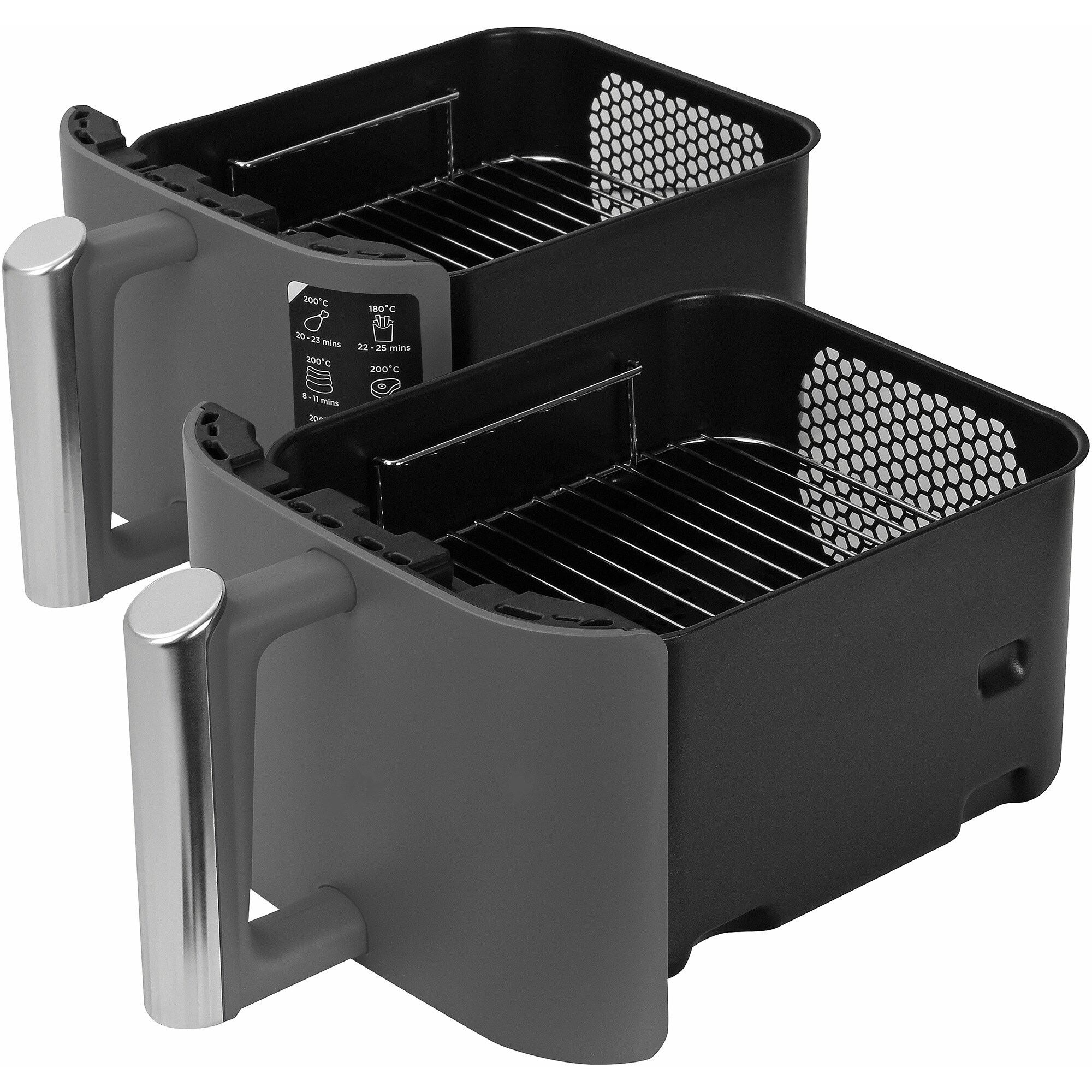 Ninja Heißluftfritteuse Double Stack XL 2-Ebenen Heißluftfritteuse SL400EU