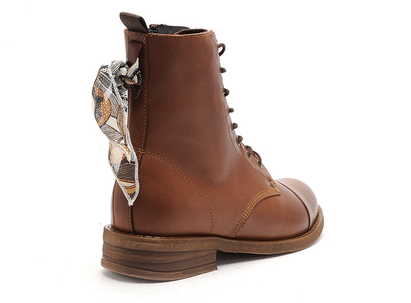 Goodstep boots bottine plates femme bahia 2503 marron