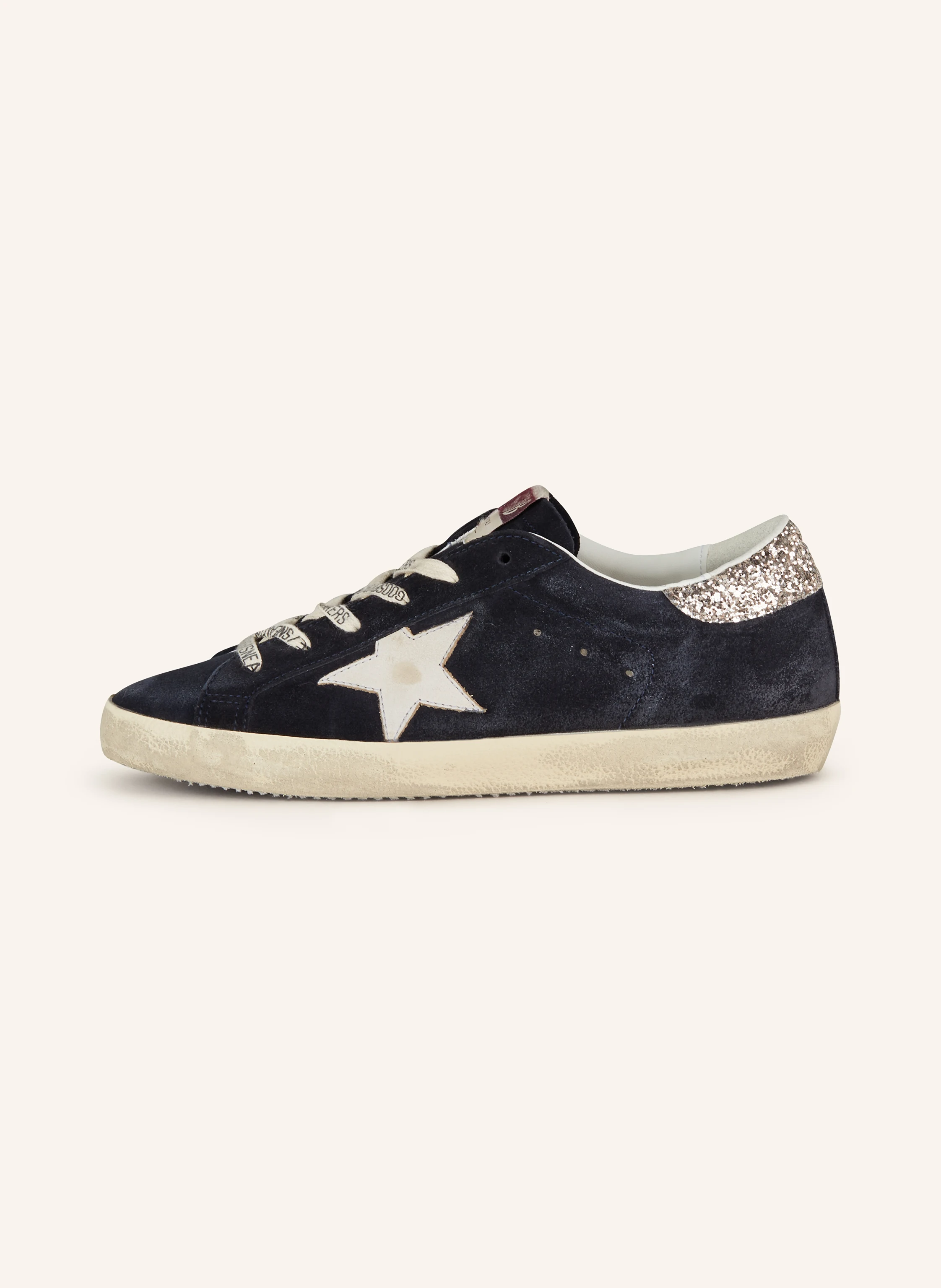 GOLDEN GOOSE Sneaker SUPER-STAR mit Pailletten