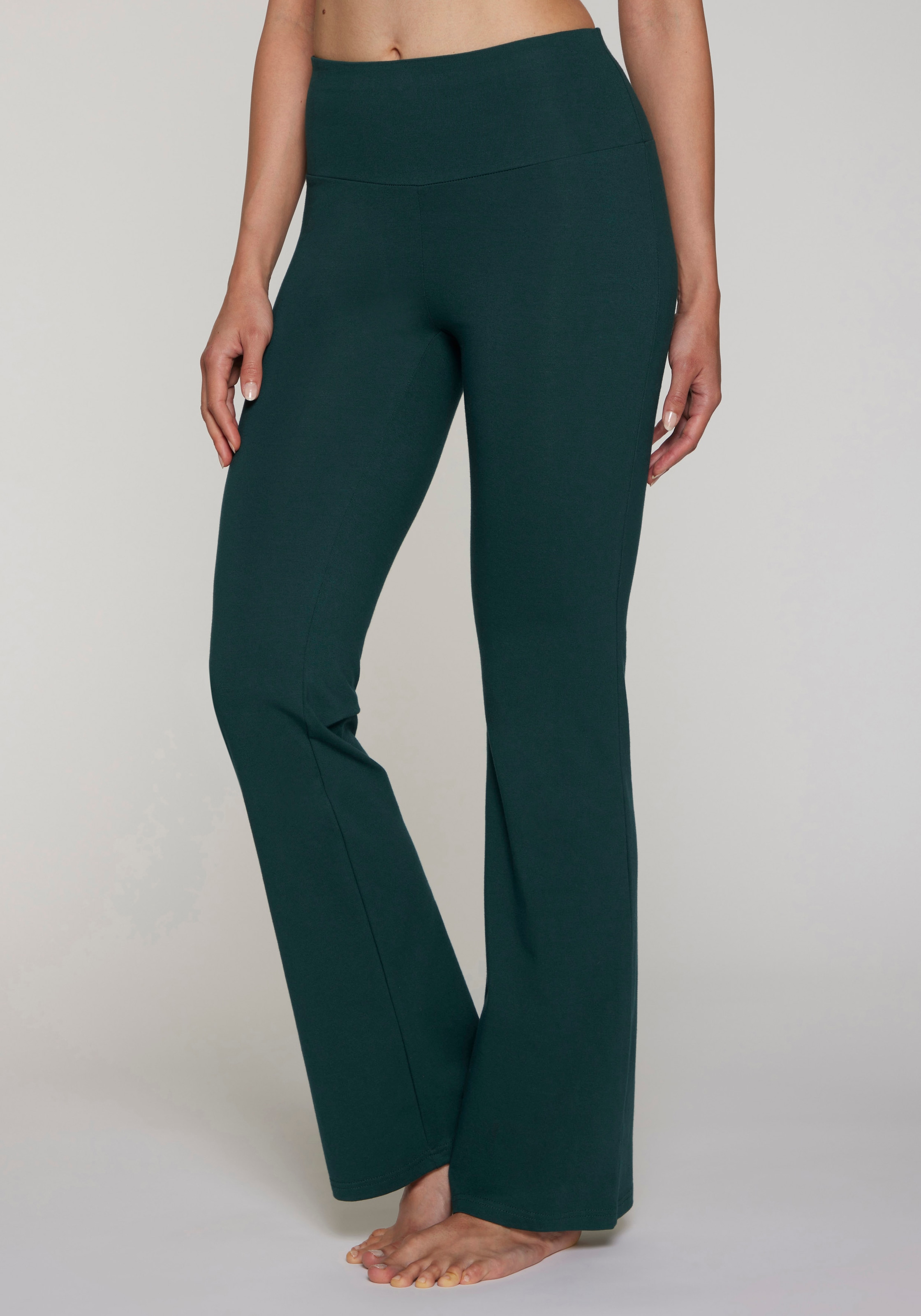 LASCANA ACTIVE Jazzpants  mit breitem Bündchen