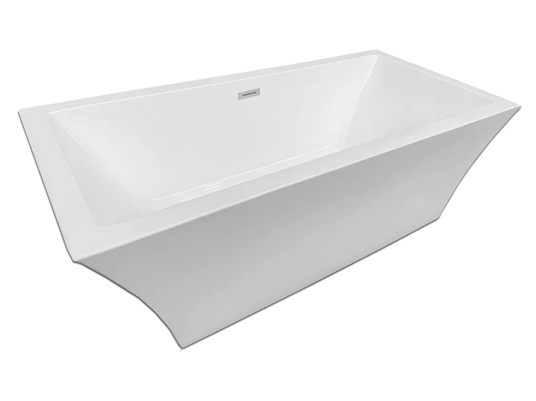 Baignoire ilôt 170 X 80 cm + Robinet Mitigeur Colonne – Heaven