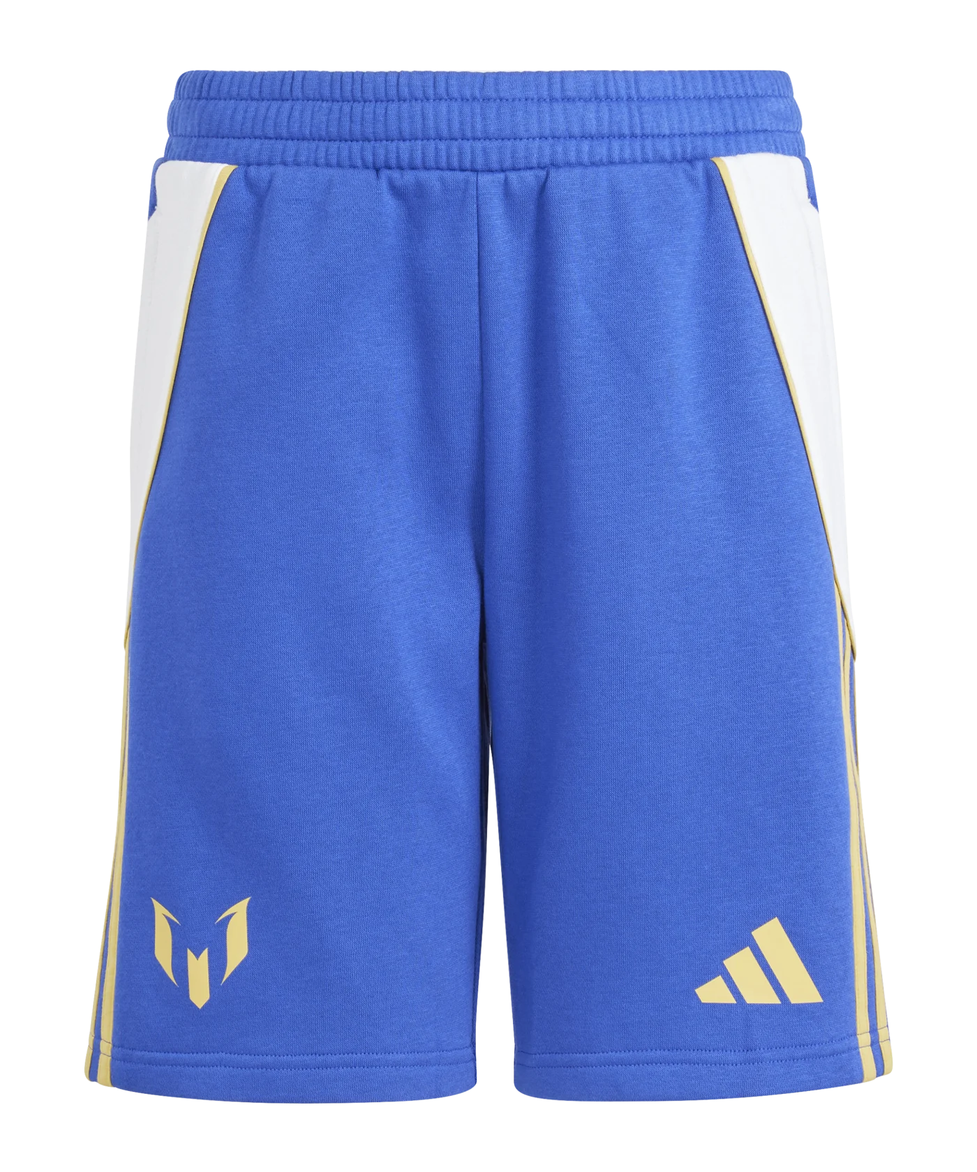 adidas Messi Short Kids Blau Weiss