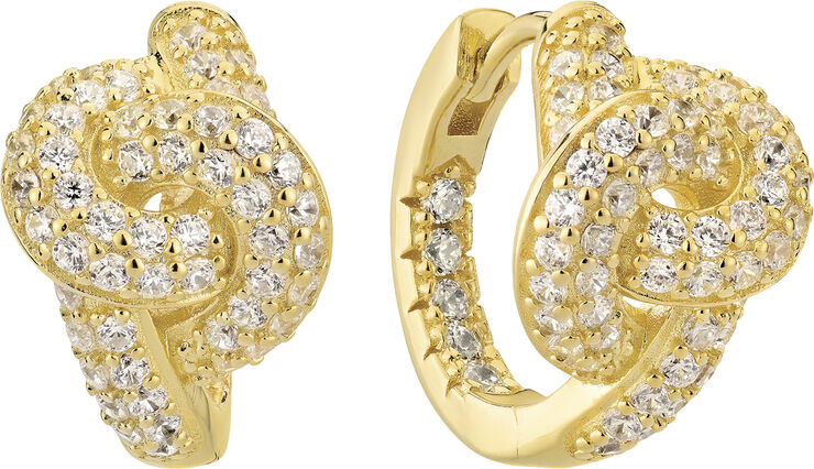 Sif Jakobs Jewellery IMPERIA CREOLO EARRINGS 18 kt. forgyldt