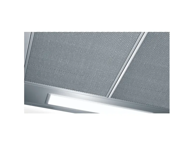 Bosch Serie | 4 DUL63CC50 - Hætte - standard - bredde: 60 cm - dybde: 48.2 cm - udtrækning og recirkulation (-) - rustfrit stål