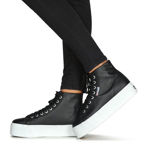 Superga - 2730 HI TOP NAPPA - Noir