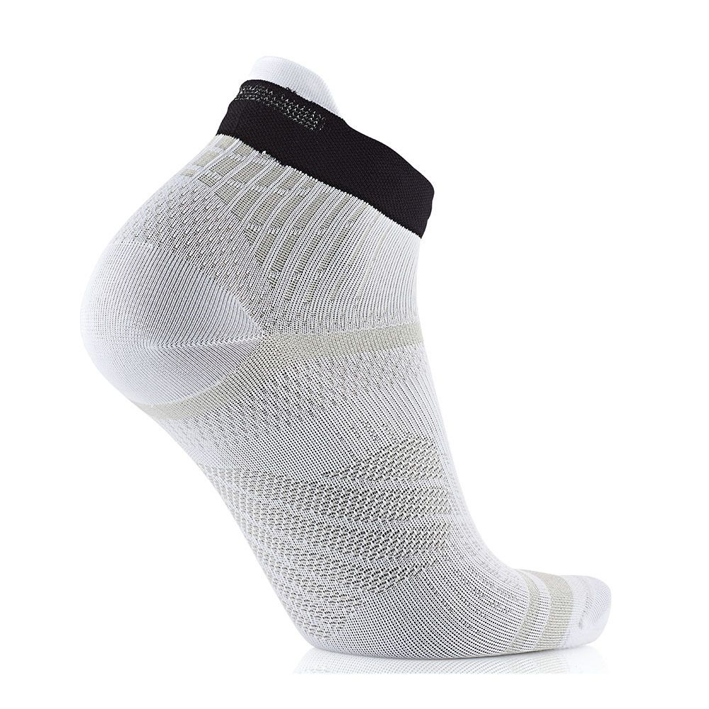 Sidas RUN FEEL - Chaussettes blanc/noir