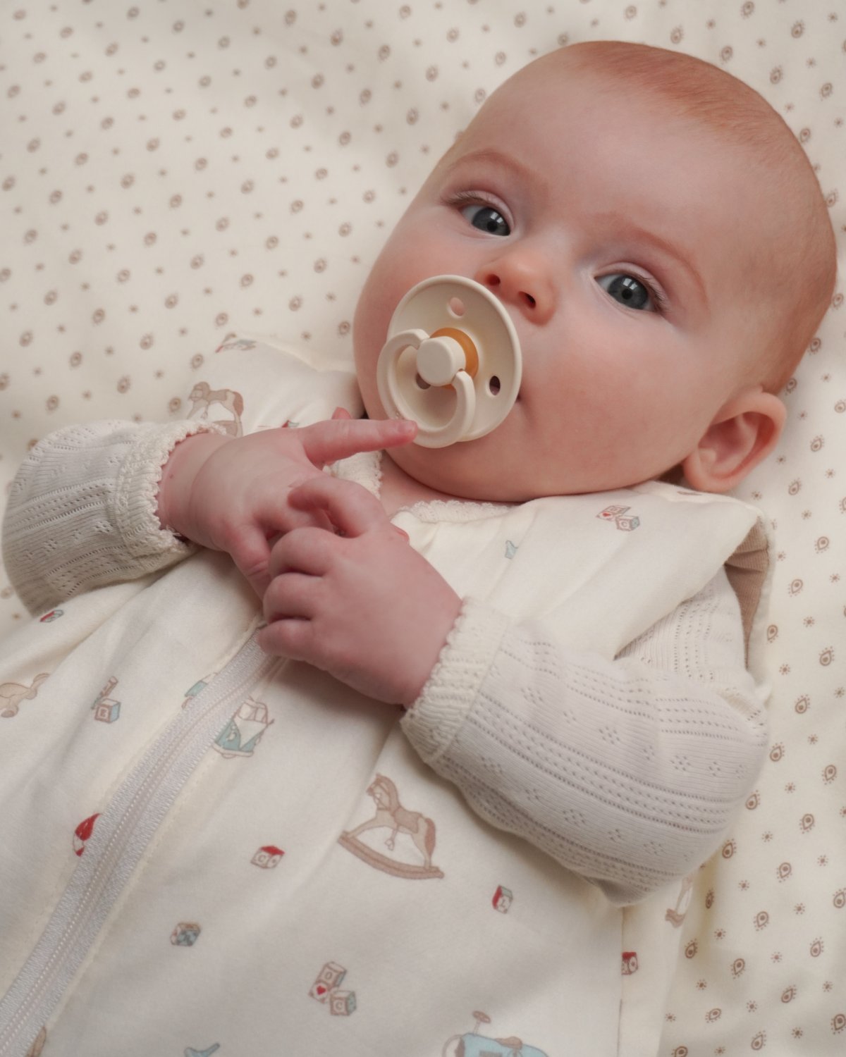 Nattpose Baby 0-6 mnd – Øk. Bomull